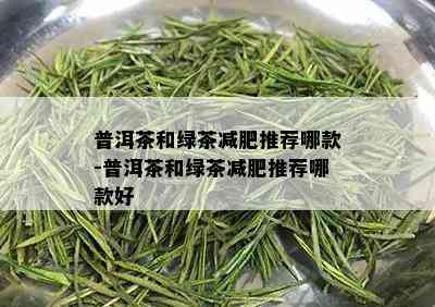 普洱茶和绿茶减肥推荐哪款-普洱茶和绿茶减肥推荐哪款好