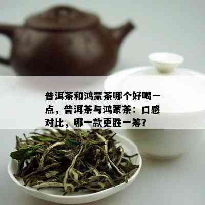 普洱茶和鸿蒙茶哪个好喝一点，普洱茶与鸿蒙茶：口感对比，哪一款更胜一筹？