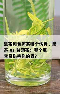 黑茶和普洱茶哪个伤胃，黑茶 vs 普洱茶：哪个更容易伤害你的胃？