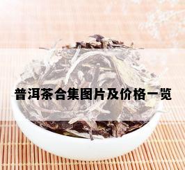 普洱茶合集图片及价格一览