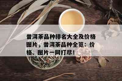 普洱茶品种排名大全及价格图片，普洱茶品种全览：价格、图片一网打尽！