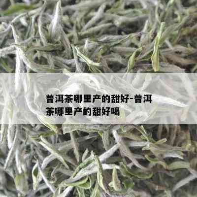 普洱茶哪里产的甜好-普洱茶哪里产的甜好喝