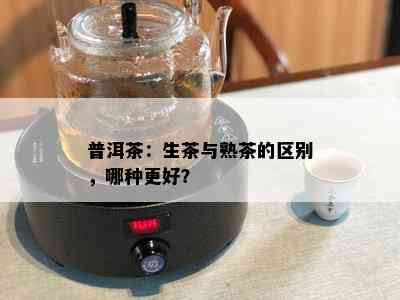 普洱茶：生茶与熟茶的区别，哪种更好？