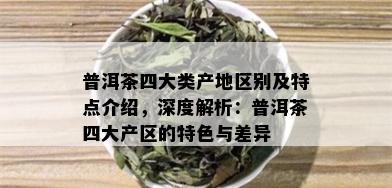 普洱茶四大类产地区别及特点介绍，深度解析：普洱茶四大产区的特色与差异