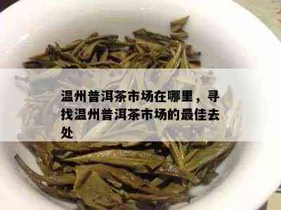 温州普洱茶市场在哪里，寻找温州普洱茶市场的更佳去处