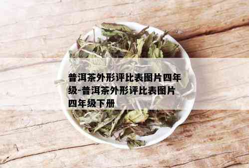 普洱茶外形评比表图片四年级-普洱茶外形评比表图片四年级下册