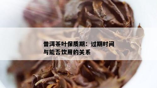 普洱茶叶保质期：过期时间与能否饮用的关系