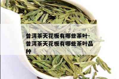 普洱茶天花板有哪些茶叶-普洱茶天花板有哪些茶叶品种