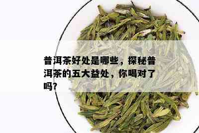 普洱茶好处是哪些，探秘普洱茶的五大益处，你喝对了吗？