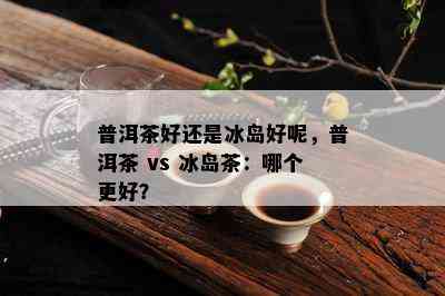 普洱茶好还是冰岛好呢，普洱茶 vs 冰岛茶：哪个更好？