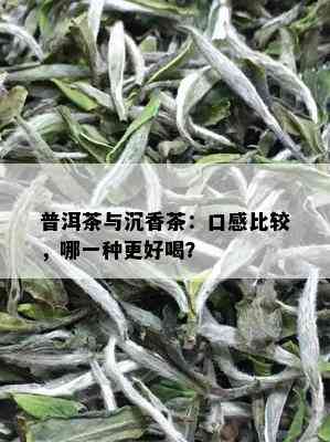 普洱茶与沉香茶：口感比较，哪一种更好喝？