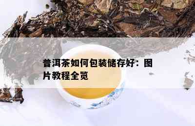 普洱茶如何包装储存好：图片教程全览