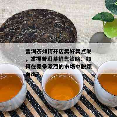 普洱茶如何开店卖好卖点呢，掌握普洱茶销售策略：如何在竞争激烈的市场中脱颖而出？