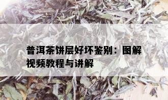 普洱茶饼层好坏鉴别：图解视频教程与讲解