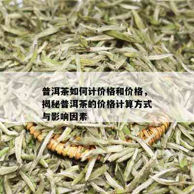 普洱茶如何计价格和价格，揭秘普洱茶的价格计算方式与影响因素