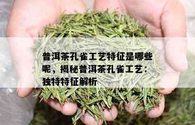 普洱茶孔雀工艺特征是哪些呢，揭秘普洱茶孔雀工艺：独特特征解析