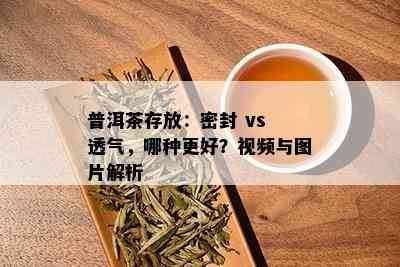 普洱茶存放：密封 vs 透气，哪种更好？视频与图片解析