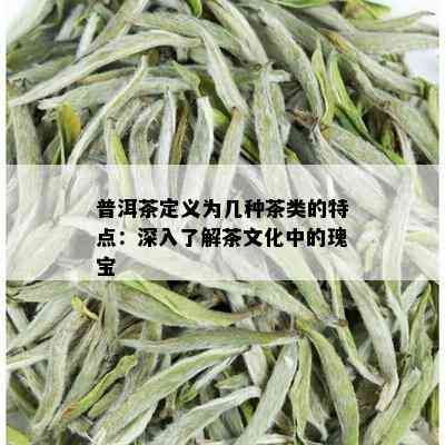 普洱茶定义为几种茶类的特点：深入了解茶文化中的瑰宝