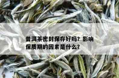 普洱茶密封保存好吗？影响保质期的因素是什么？