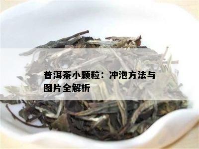 普洱茶小颗粒：冲泡方法与图片全解析