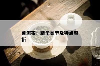 普洱茶：精华类型及特点解析