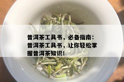 普洱茶工具书，必备指南：普洱茶工具书，让你轻松掌握普洱茶知识！