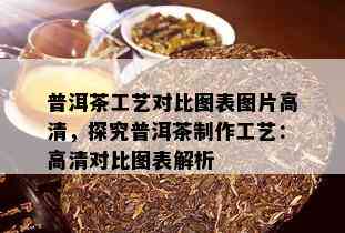 普洱茶工艺对比图表图片高清，探究普洱茶制作工艺：高清对比图表解析