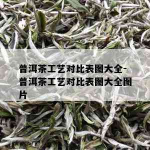 普洱茶工艺对比表图大全-普洱茶工艺对比表图大全图片