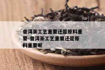 普洱茶工艺重要还是原料重要-普洱茶工艺重要还是原料重要呢