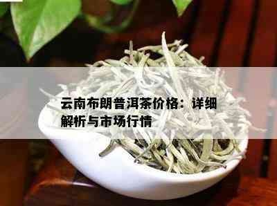 云南布朗普洱茶价格：详细解析与市场行情