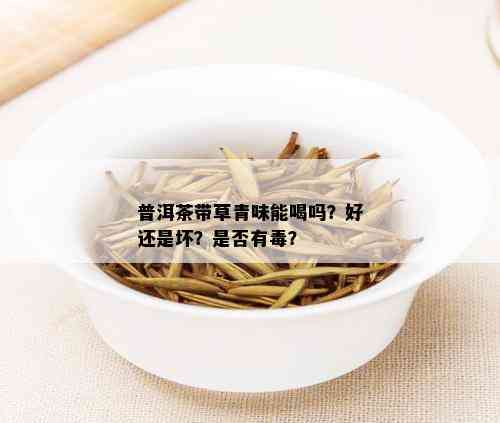 普洱茶带草青味能喝吗？好还是坏？是否有？