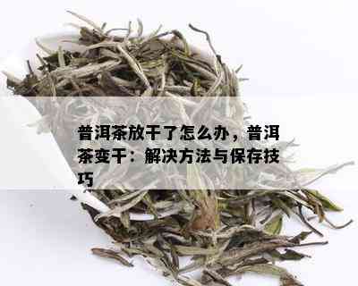 普洱茶放干了怎么办，普洱茶变干：解决方法与保存技巧