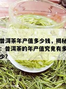 普洱茶年产值多少钱，揭秘：普洱茶的年产值究竟有多少？