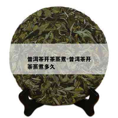 普洱茶开茶蒸煮-普洱茶开茶蒸煮多久