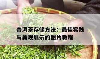 普洱茶存储方法：更佳实践与美观展示的图片教程