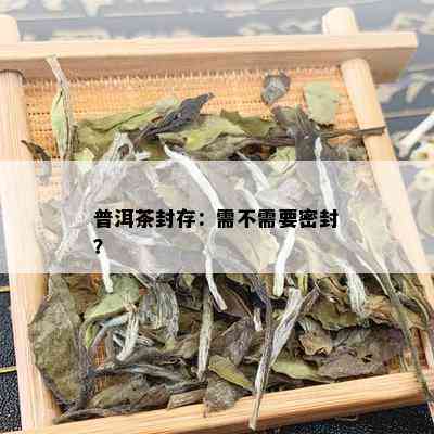 普洱茶封存：需不需要密封？