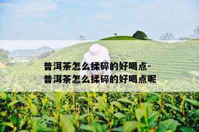 普洱茶怎么揉碎的好喝点-普洱茶怎么揉碎的好喝点呢