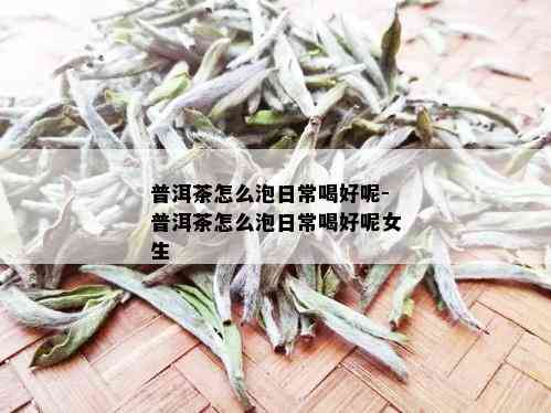 普洱茶怎么泡日常喝好呢-普洱茶怎么泡日常喝好呢女生