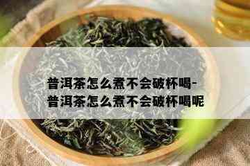 普洱茶怎么煮不会破杯喝-普洱茶怎么煮不会破杯喝呢