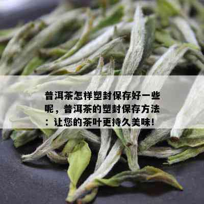 普洱茶怎样塑封保存好一些呢，普洱茶的塑封保存方法：让您的茶叶更持久美味！