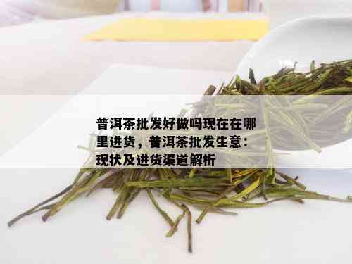 普洱茶批发好做吗现在在哪里进货，普洱茶批发生意：现状及进货渠道解析