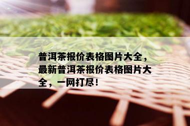 普洱茶报价表格图片大全，最新普洱茶报价表格图片大全，一网打尽！