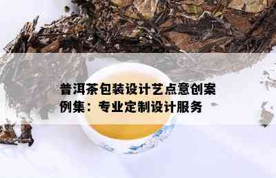 普洱茶包装设计艺点意创案例集：专业定制设计服务