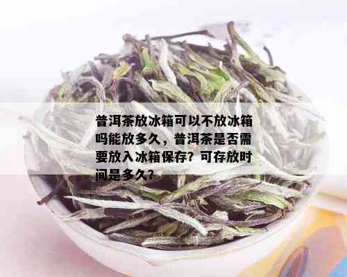 普洱茶放冰箱可以不放冰箱吗能放多久，普洱茶是否需要放入冰箱保存？可存放时间是多久？