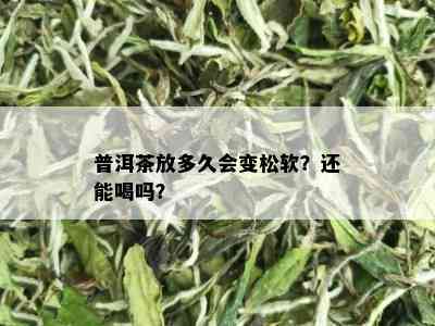 普洱茶放多久会变松软？还能喝吗？