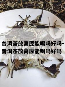 普洱茶放高原能喝吗好吗-普洱茶放高原能喝吗好吗