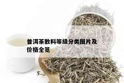 普洱茶散料等级分类图片及价格全览