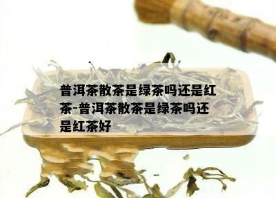 普洱茶散茶是绿茶吗还是红茶-普洱茶散茶是绿茶吗还是红茶好