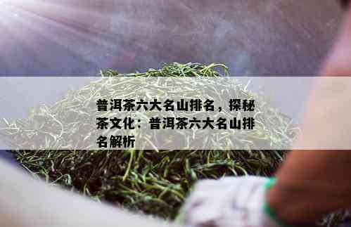 普洱茶六大名山排名，探秘茶文化：普洱茶六大名山排名解析