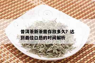 普洱茶新茶需存放多久？达到更佳口感的时间解析